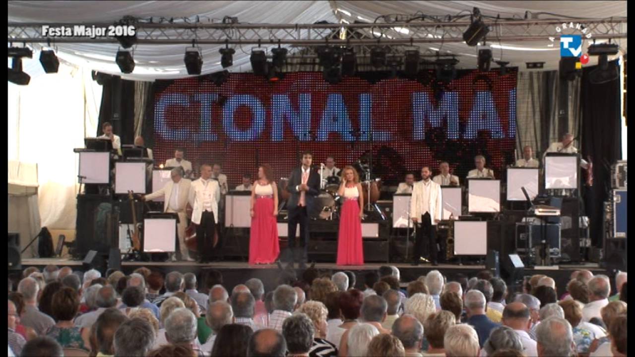 Festa Major 2016 - Ball a l'envelat amb l'Orquestra Maravella