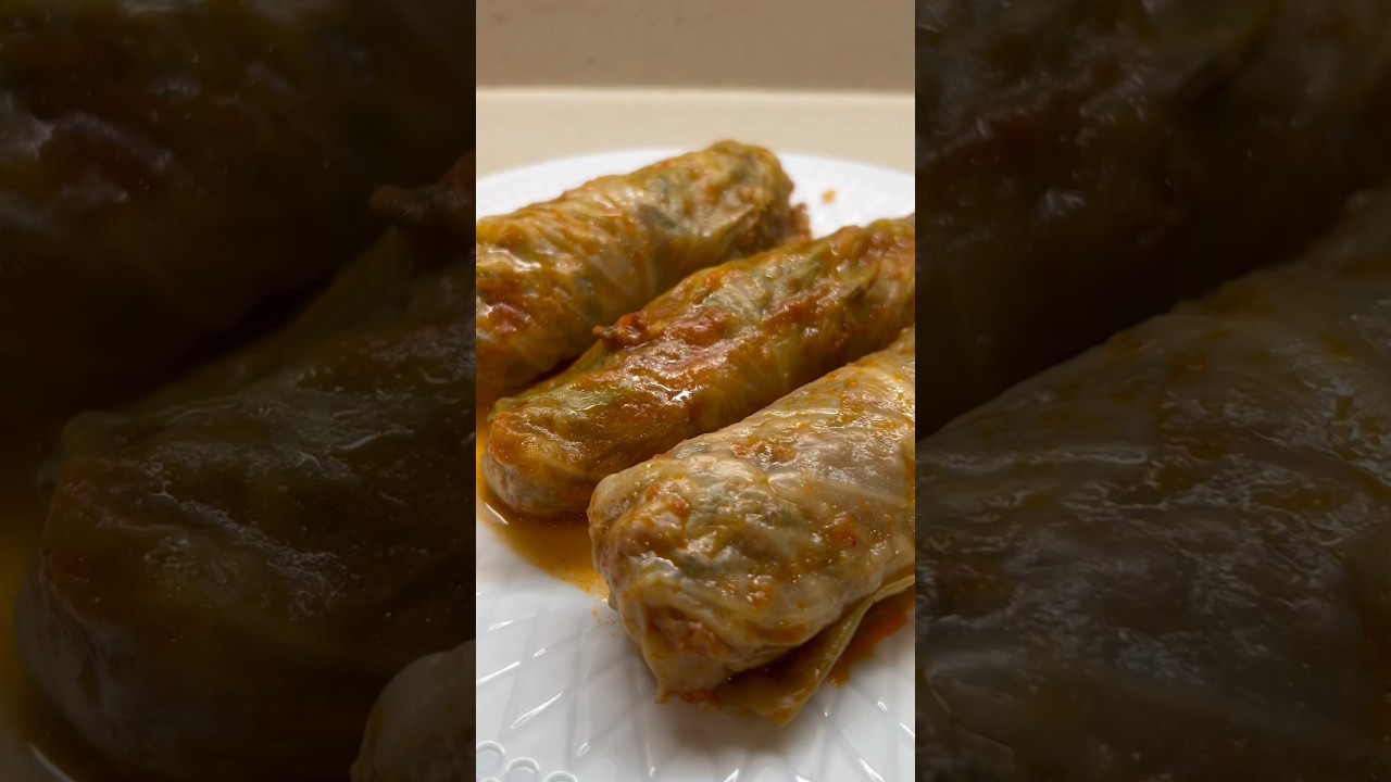 Amazing Dolma with cabbage - Самые вкусные голубцы с капустой #dolma #food #cabbage #голубцы cabbage