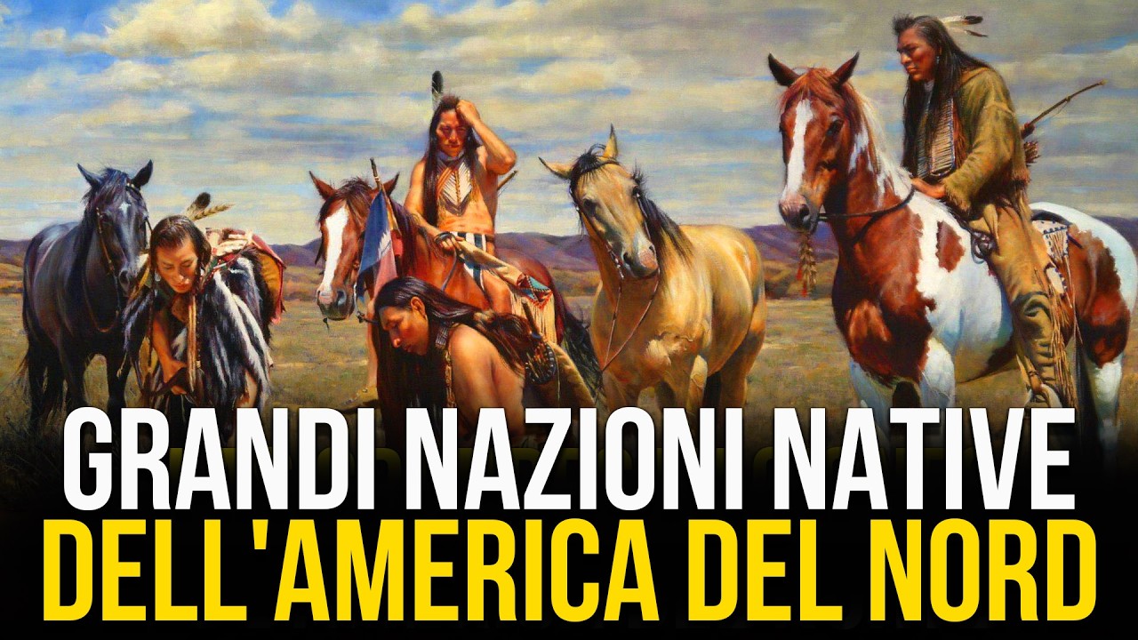 Le Grandi Nazioni Native dell'America del Nord : Apache, Sioux, Navajo, Comanche, Irochesi, Cheyenne