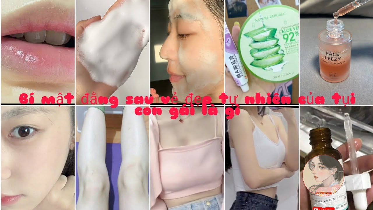 Douyin 🇨🇳 Đằng sau vẻ đẹp tự nhiên của tụi con gái là gì 🍑