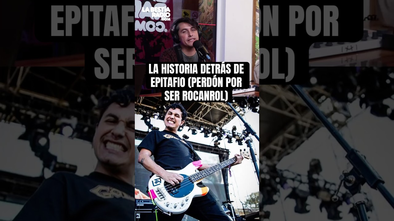 La verdadera historia detr&aacute;s de &ldquo;EPITAFIO&rdquo; (Perd&oacute;n por ser rocanrol) de CHDKF