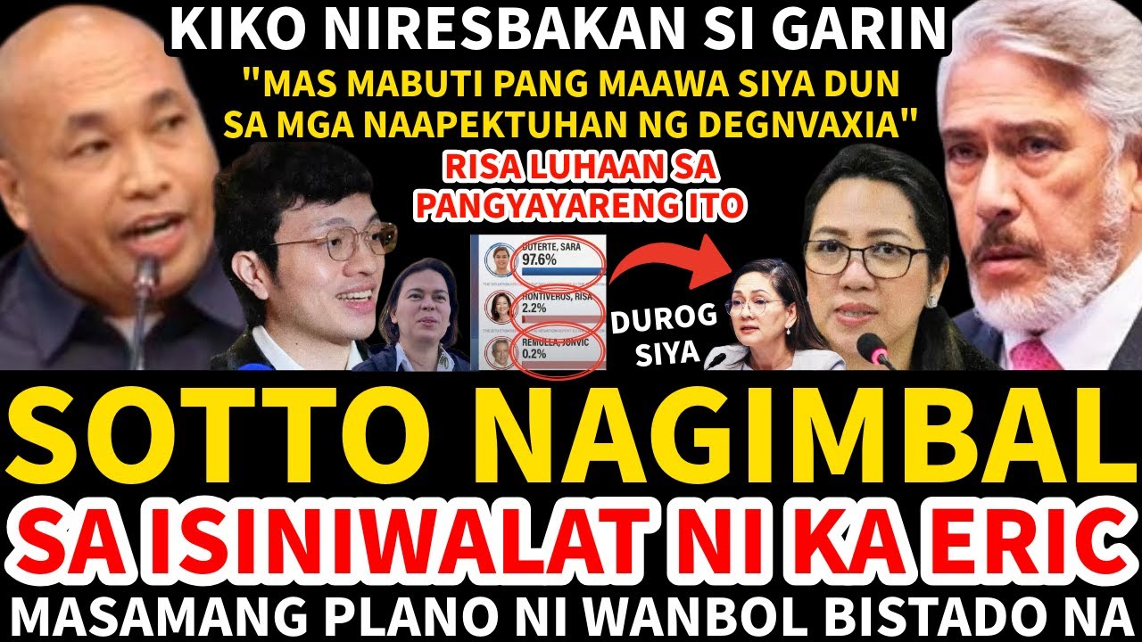 SOTTO NAGIMBAL SA ISINIWALAT NI KA ERIC NAKU PO MASAMANG PLANO NI WANBOL BISTADO NA PANOORIN