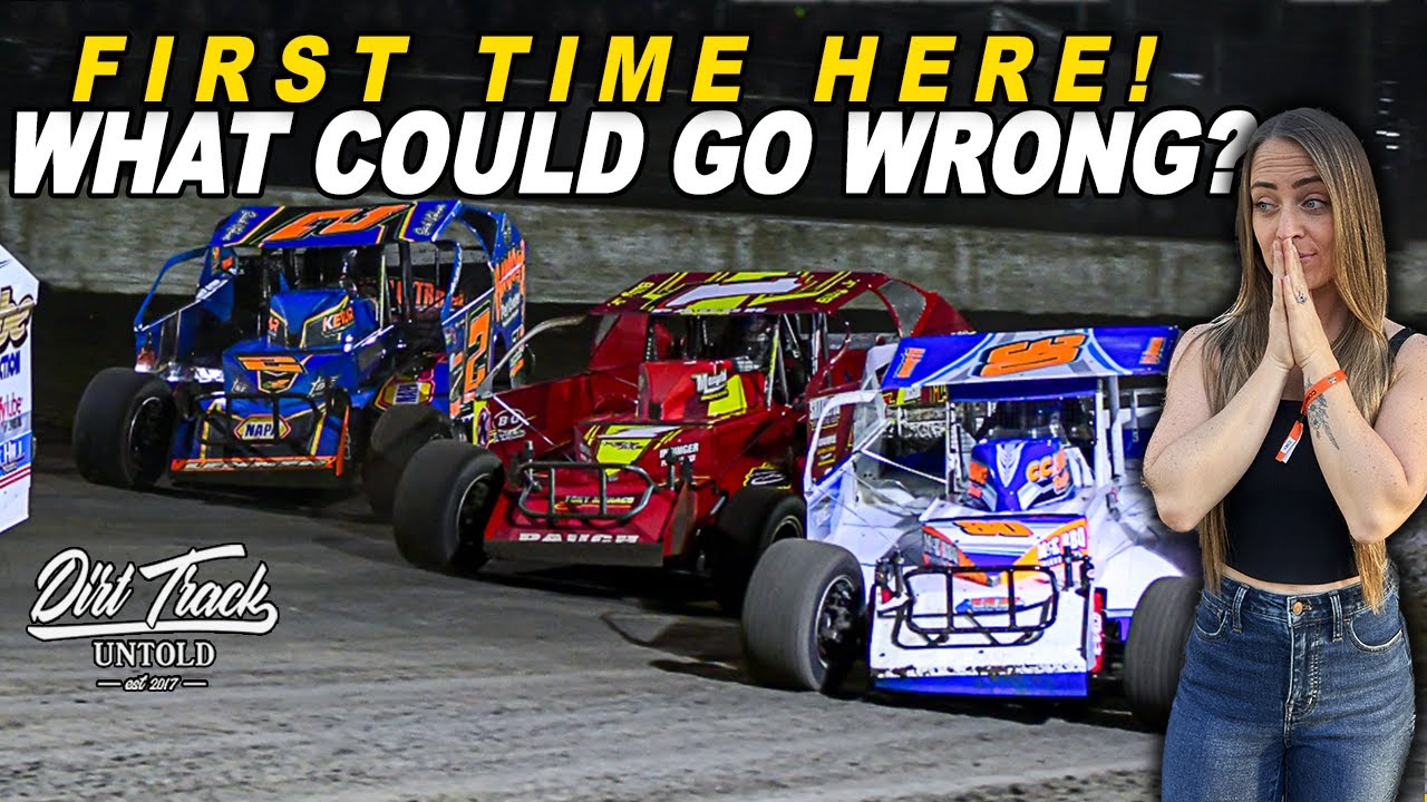 First Laps EVER At Volusia Speedway! DIRTcar Nationals Night One