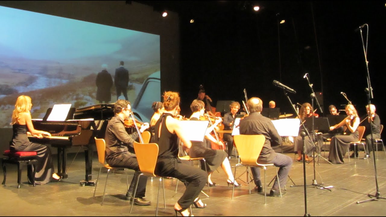 PSICOSIS. BERNARD HERRMANN. CHAMBER FILM ORCHESTRA. PIANO, OLGA KARELINA.TRUI TEATRE. 21.06.2014.
