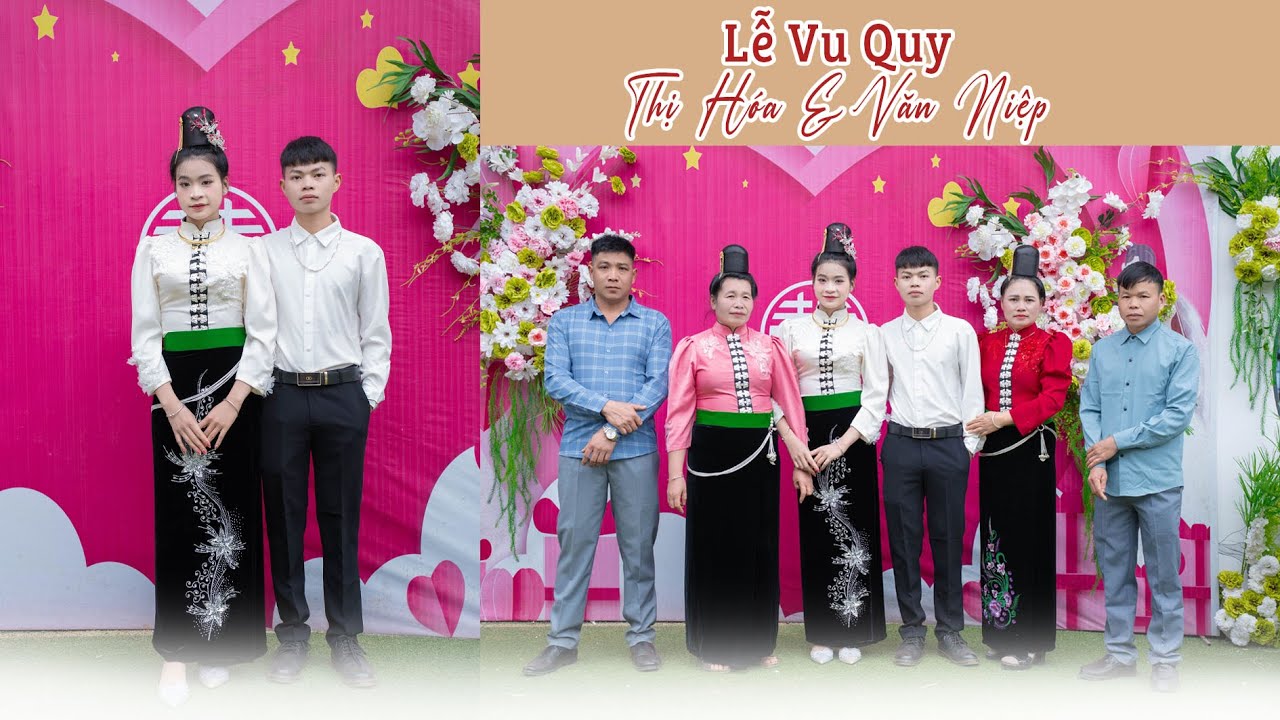LỄ VU QUY [ THỊ HÓA & VĂN NIỆP ] BẢN LỌNG LẦU - XÃ NẬM LẦU - SƠN LA