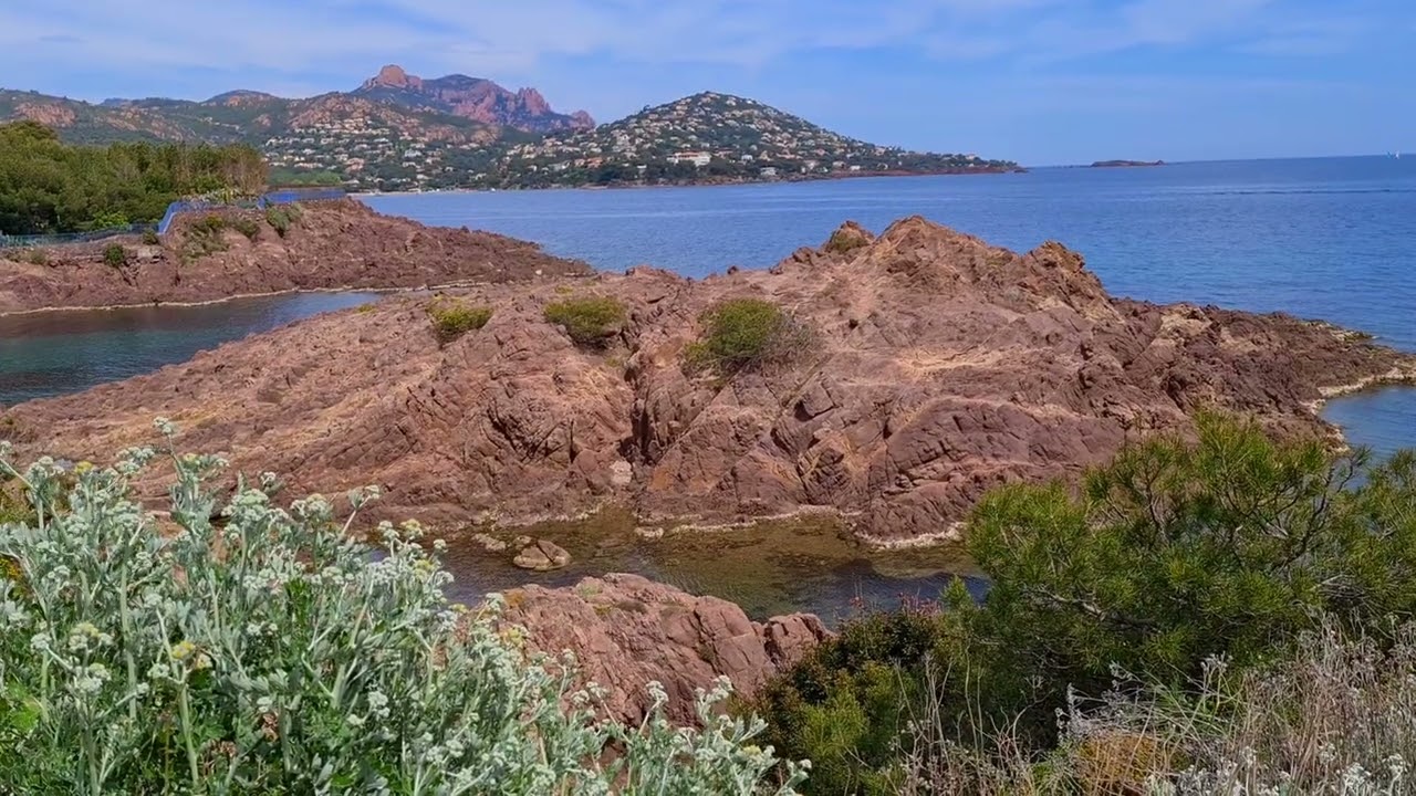 Sentier du littoral de Saint-Raphaël à Agay