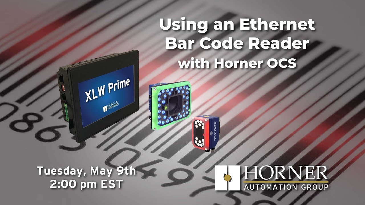 Using an Ethernet Bar Code Reader with Horner OCS