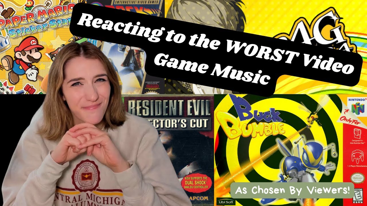 Reacting to the WORST Video Game Music | as chosen by viewers!