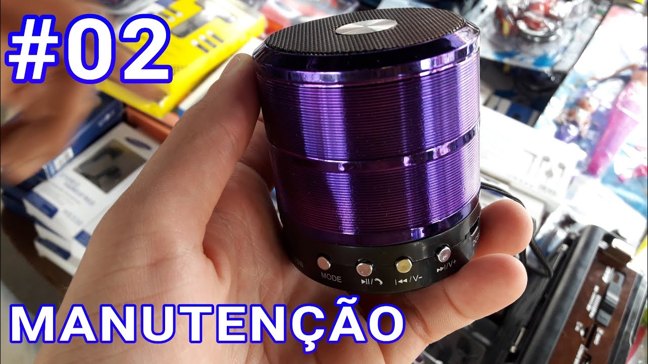 Consertando a Caixinha WS-887 Bluetooth