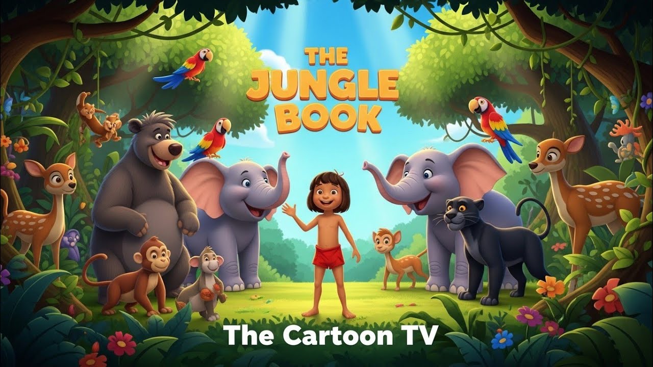 The Jungle Book Happy Poem 🐻🌿 | Kids Story in English | The Cartoon TV :