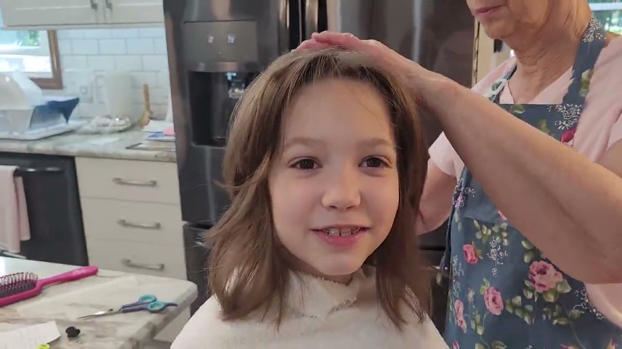 At-Home Wolf Haircut Part 2