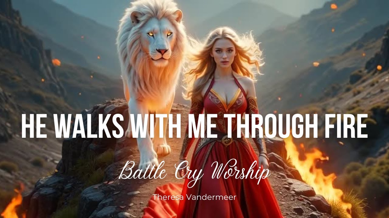 He Walks With Me Through Fire | Prophetic Battle Cry Worship Anthem 2025