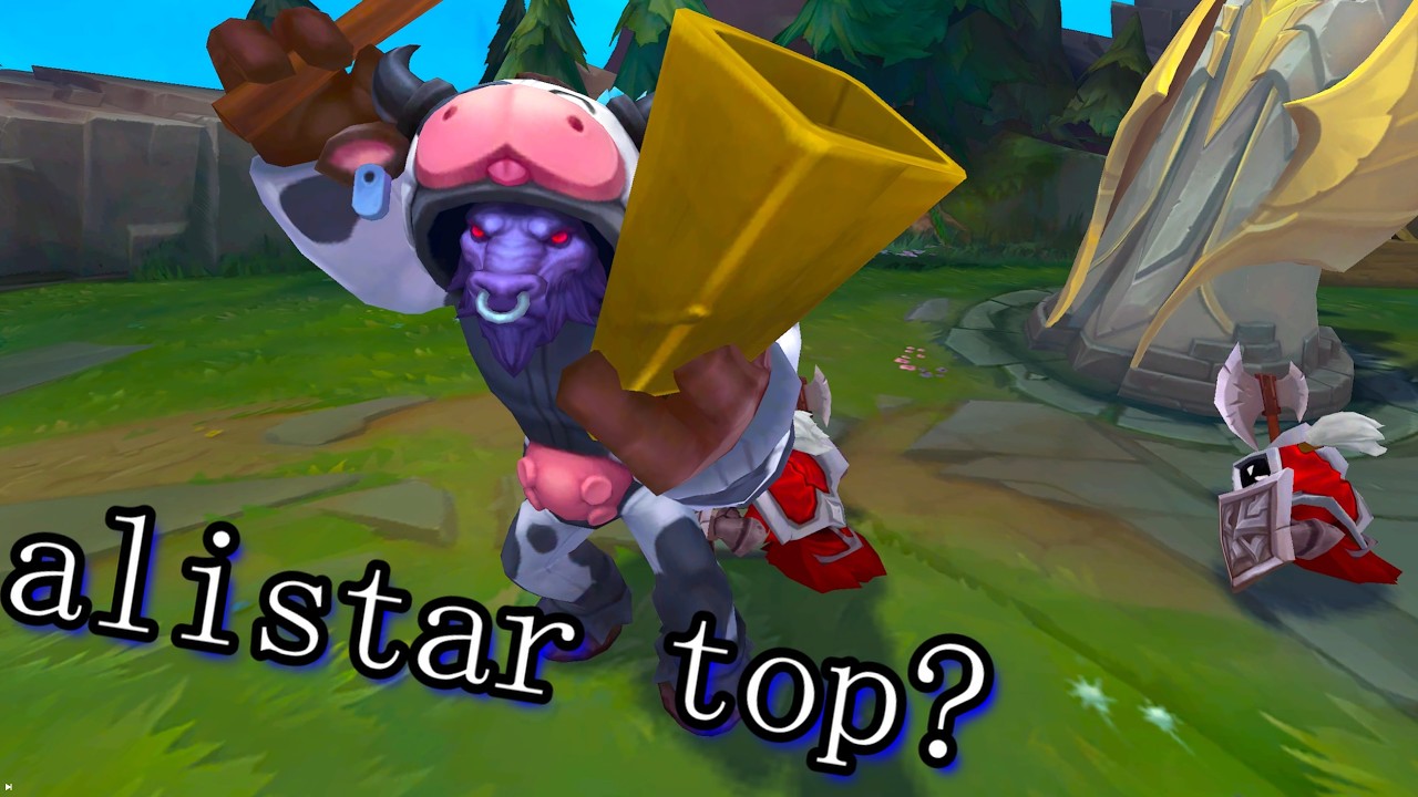 Leagues MOST disrespectful champ (ALISTAR TOP)