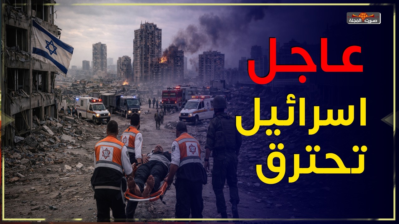 حرائق واسعة في تل أبيب بعد موجة صواريخ إيرانية انشطارية