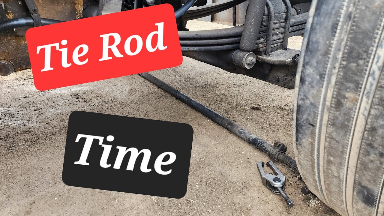 Changing Tie rods on Kenworth W900! How hard could it be?