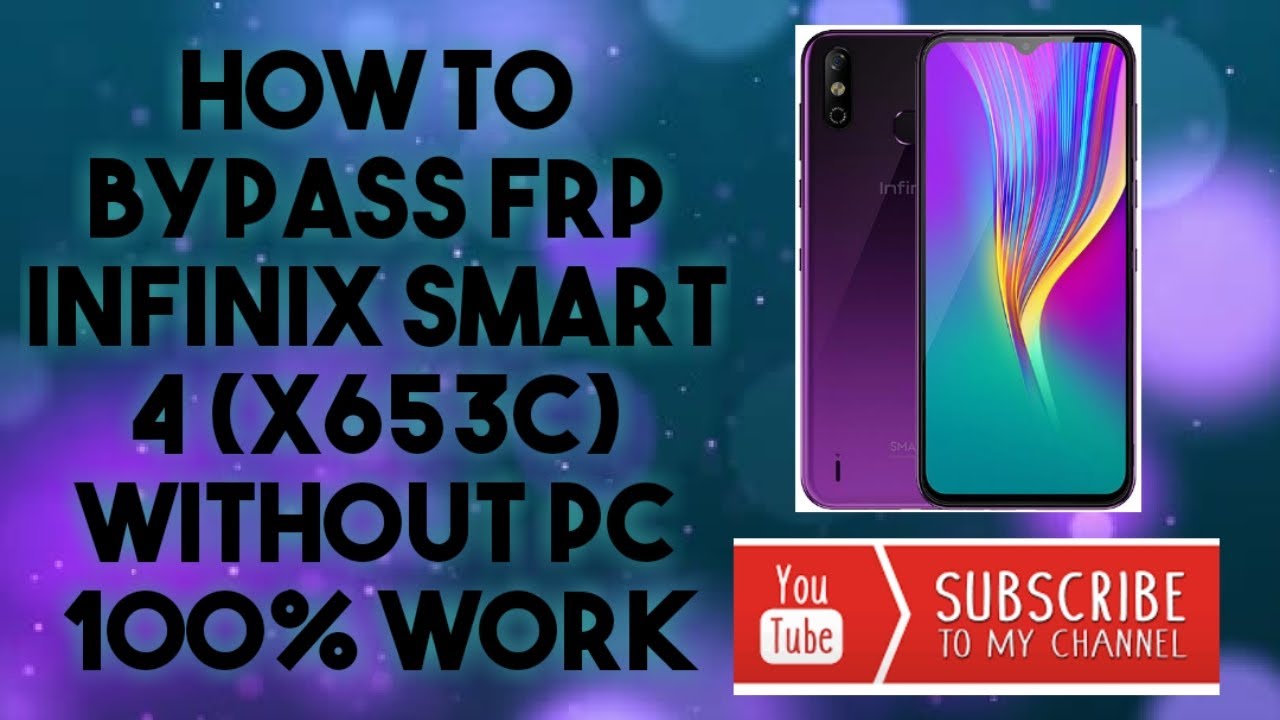 HOW TO BYPASS FRP INFINIX  SMART 4 X653C WITHOUT PC 100% WORK