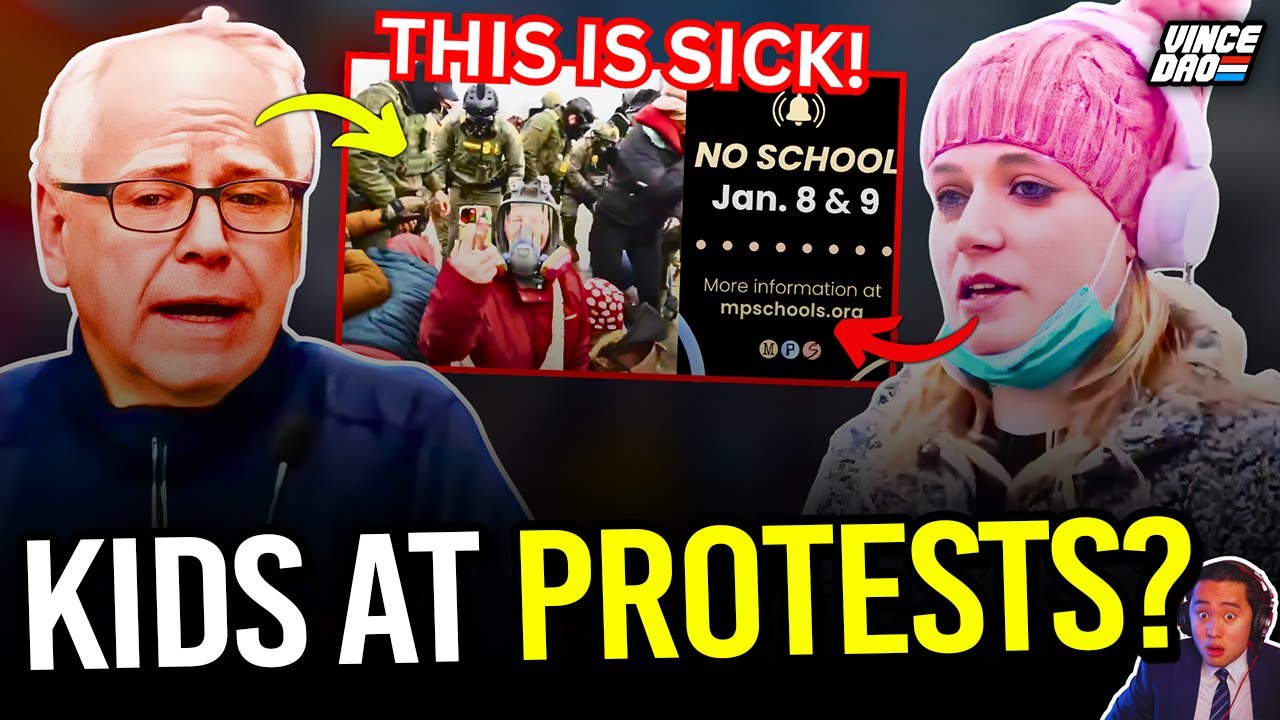 Minnesota Schools CANCEL Classes to Protest ICE as Tim Walz Incites Leftist Rioters in Minneapolis