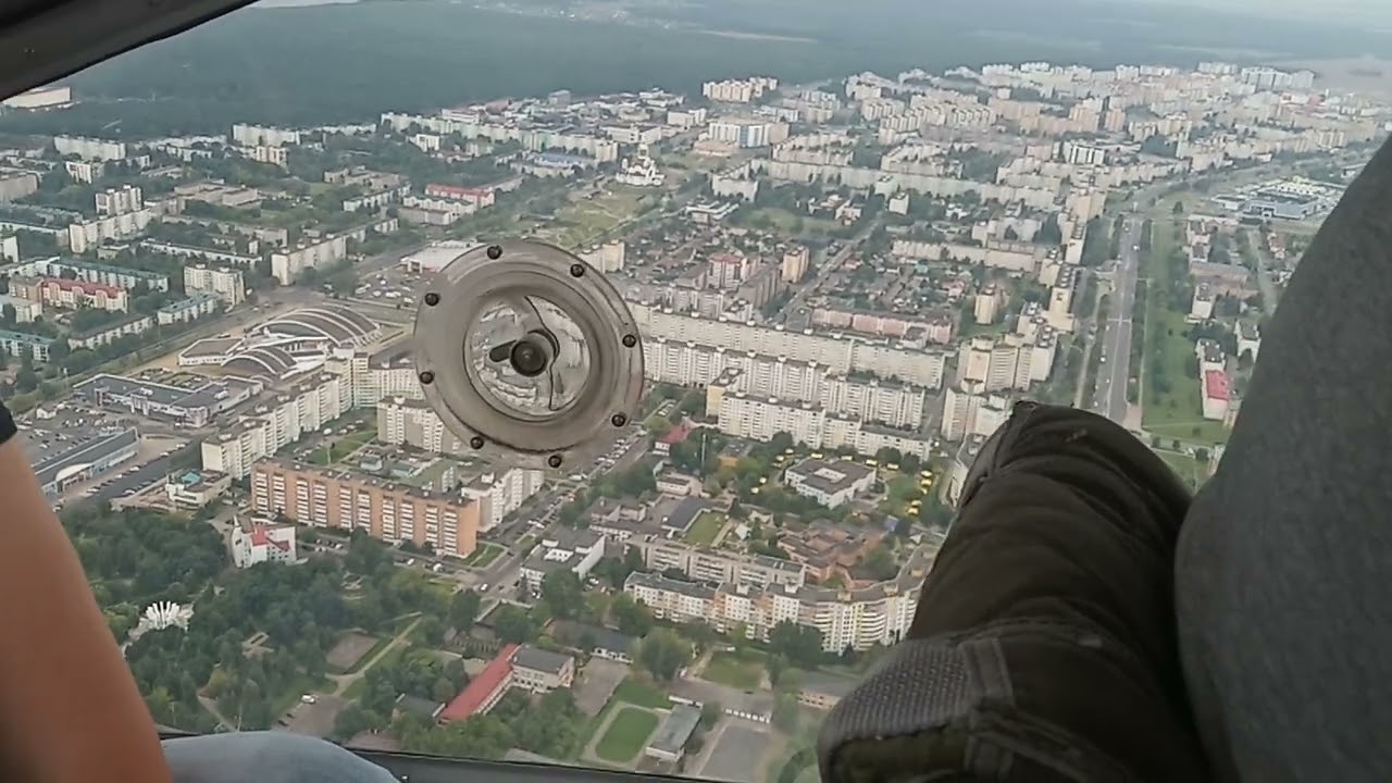 Солигорск с высоты птичьего полета.