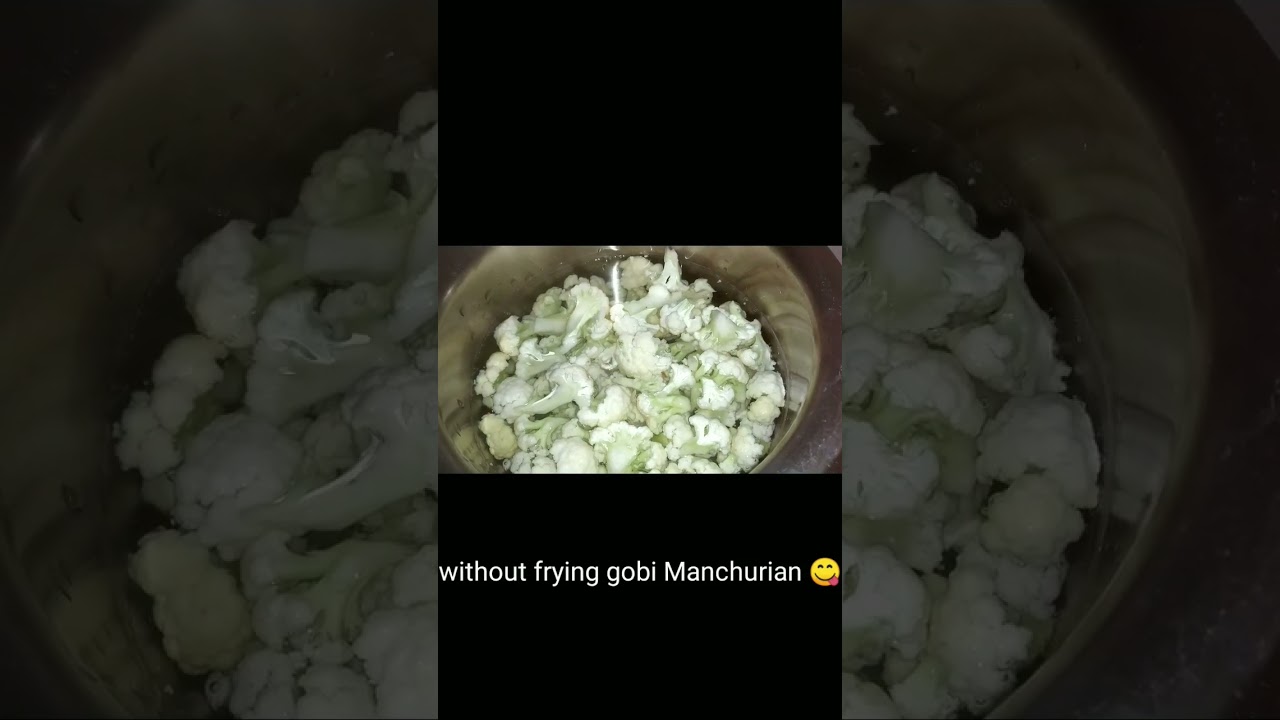 Without frying Gobi manchurian 😋#ytshorts #youtubfeed #srirastukitchen #viralshort #shortvideo #food