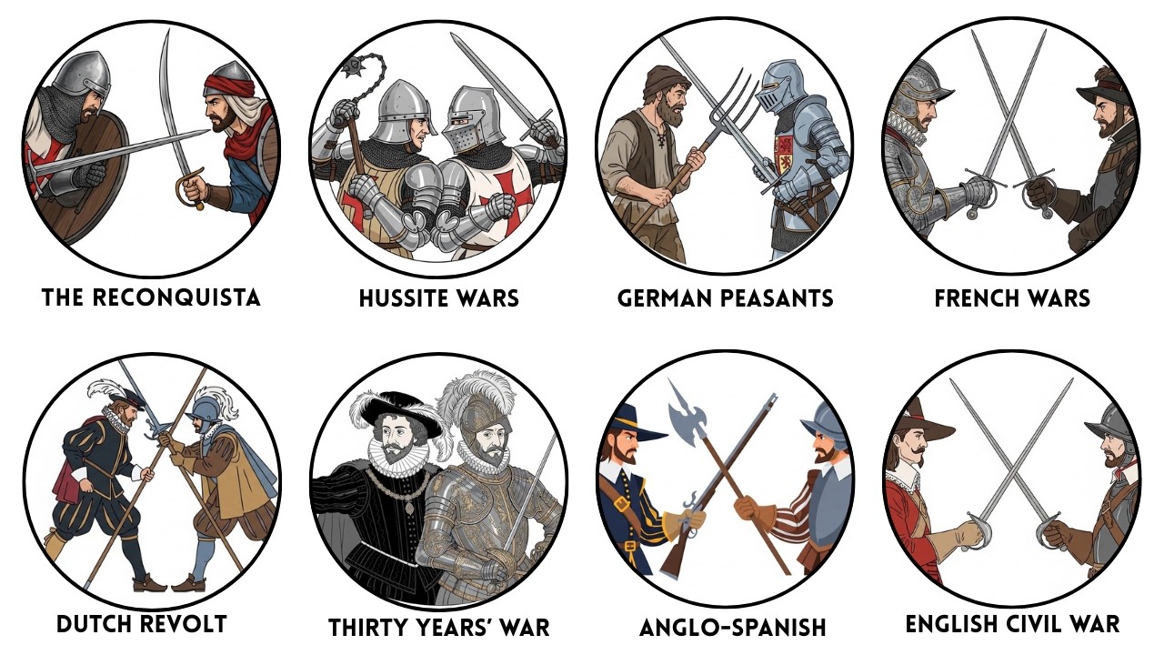 Every Major Religious War in Europe Explained in 15 Minutes