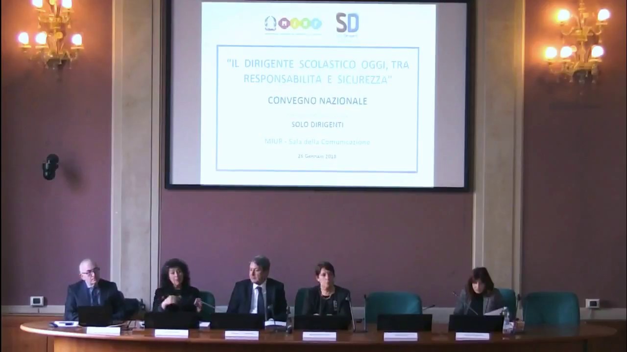 SOLO DIRIGENTI - SICUREZZA E RESPONSABILITA' DEL DIRIGENTE SCOLASTICO - 26 GENNAIO 2018
