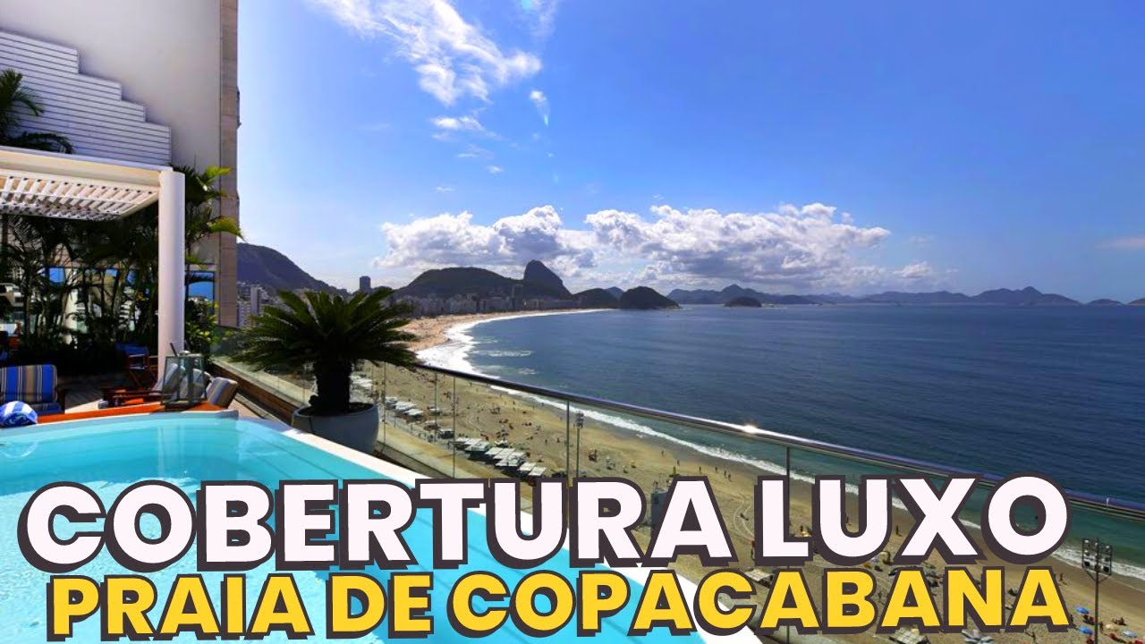 APARTAMENTO DE LUXO EM COPACABANA RJ | COBERTURA DE FRENTE MAR