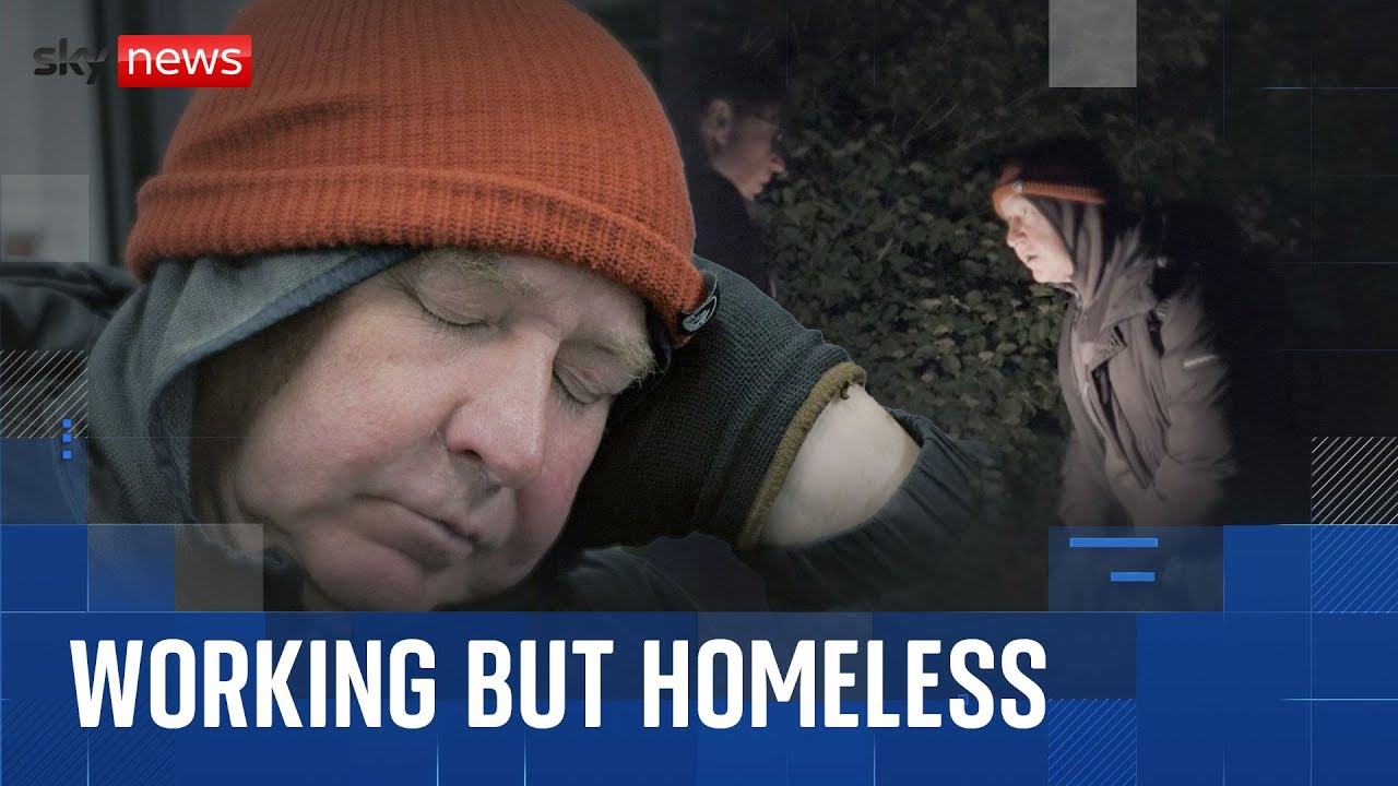 Working but homeless - the carpenter forced to sleep on trains