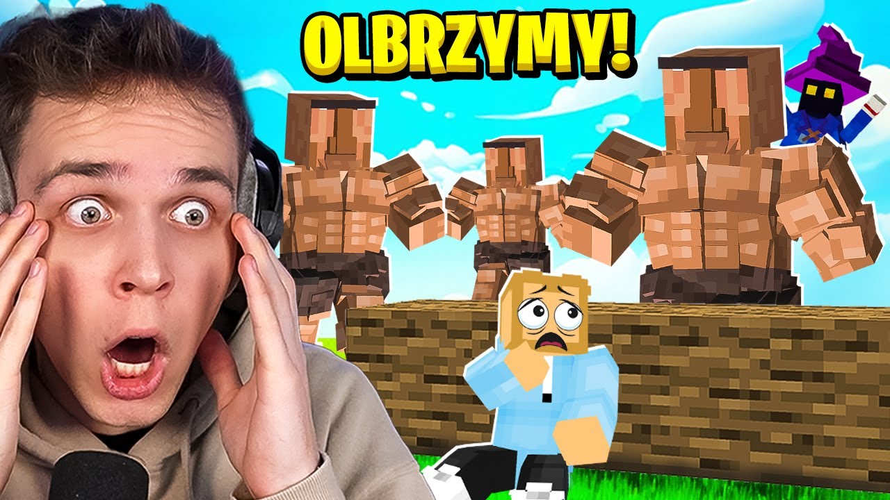 MAGIK WYSŁAŁ MNIE DO ŚWIATA OLBRZYMÓW W MINECRAFT!