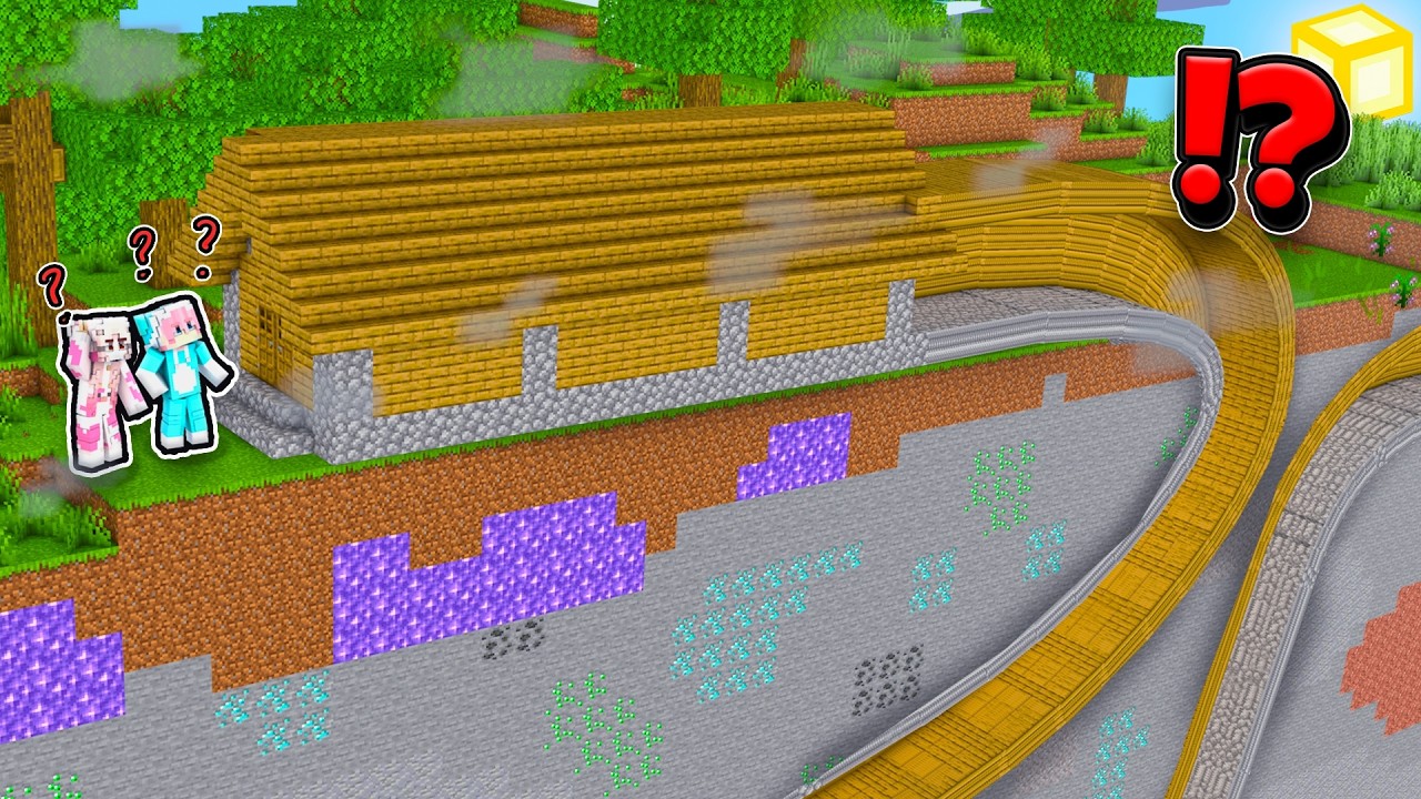 MOMON & ATUN MASUK KE DALAM RUMAH ANOMALY TERPANJANG DI MINECRAFT dan MENEMUKAN... ft @BANGJBLOX