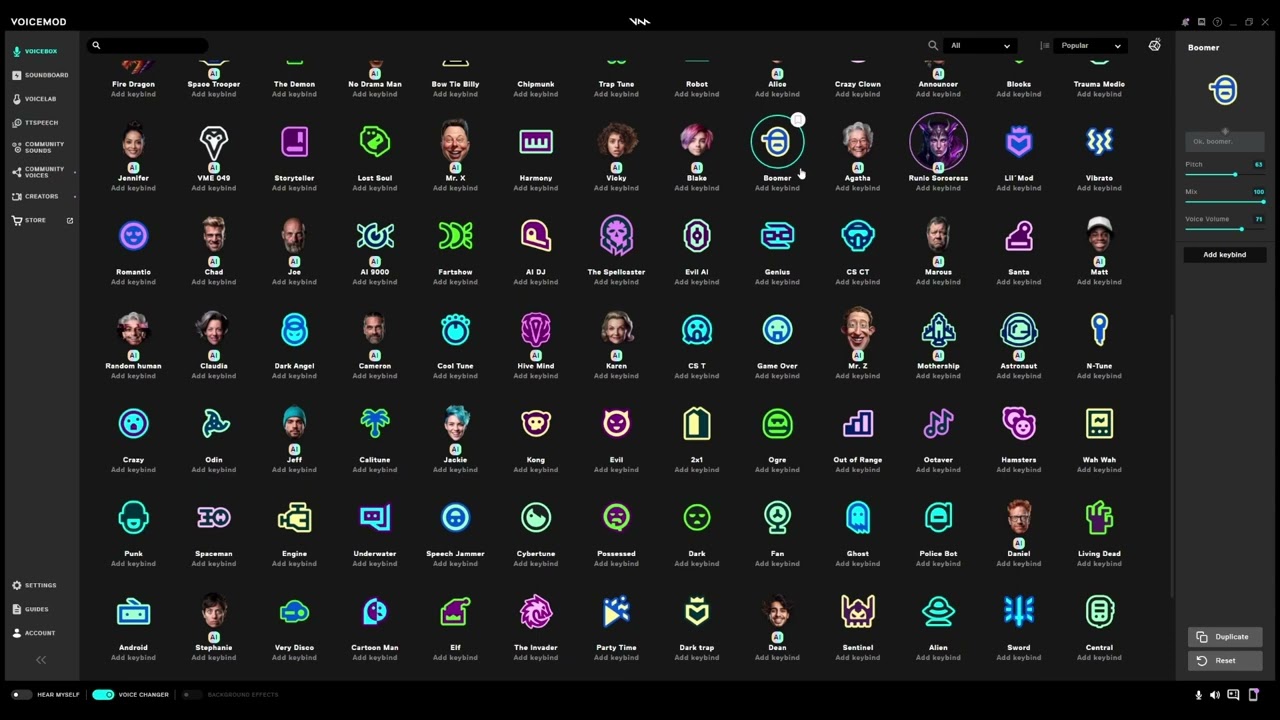 VoiceMod Pro Testing - 2023