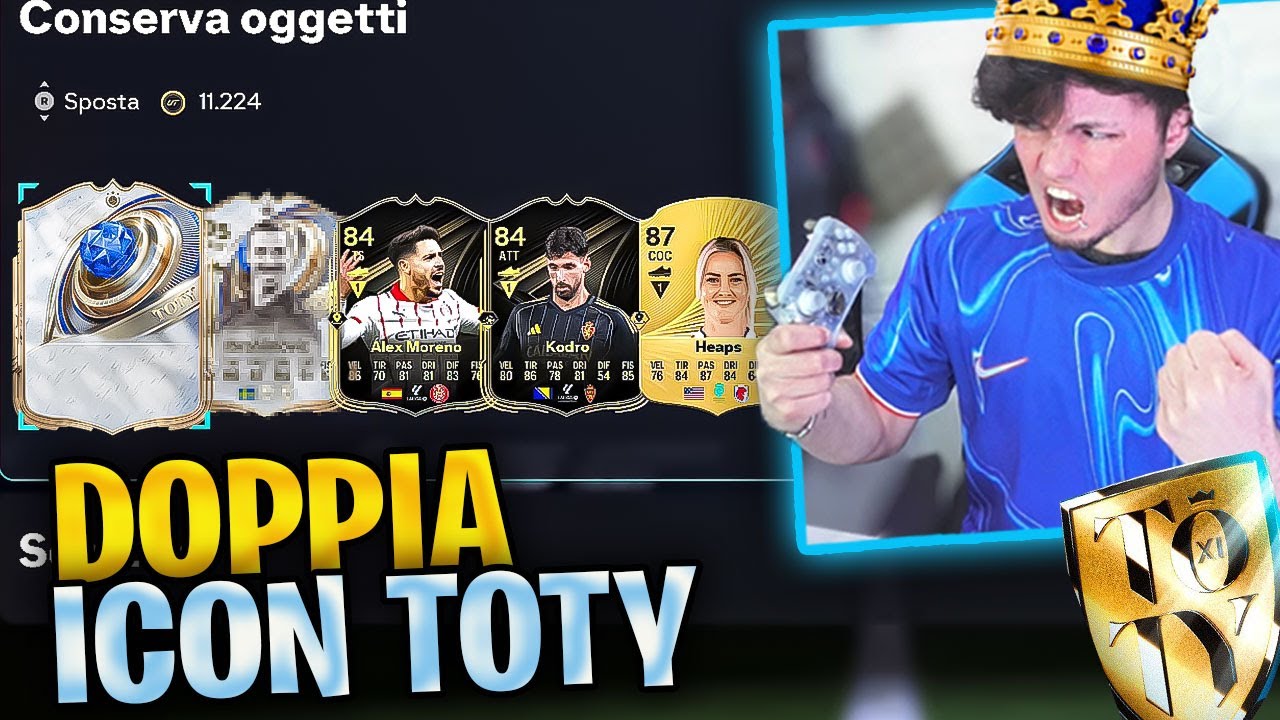 Ho TROVATO 2 ICON TOTY nello STESSO PACK SCAMBIABILE! ASSURDO! FC 26 PACK OPENING!
