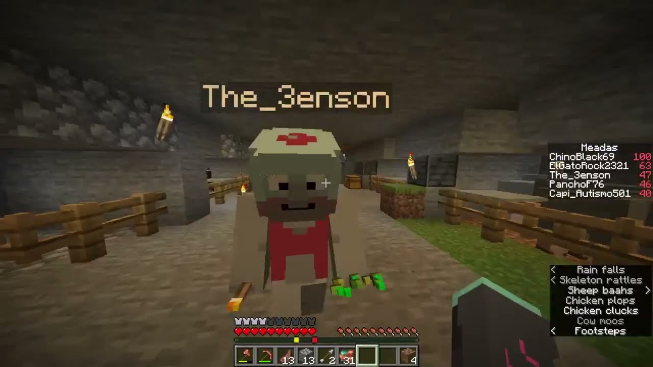 Minecraft a 200 TICKS #2 - ft. CapiAutismo, The3enson