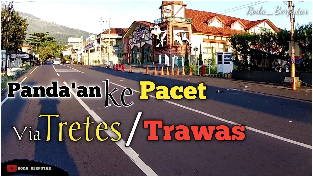Rute Jalan Dari Pandaan Ke Pacet Mojokerto Via Tretes / Trawas | Full Video By Roda_Berputar
