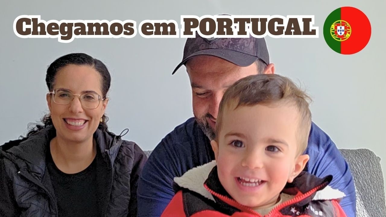Finalmente CHEGAMOS em PORTUGAL! T04 - EP01| NOSSO FLIX