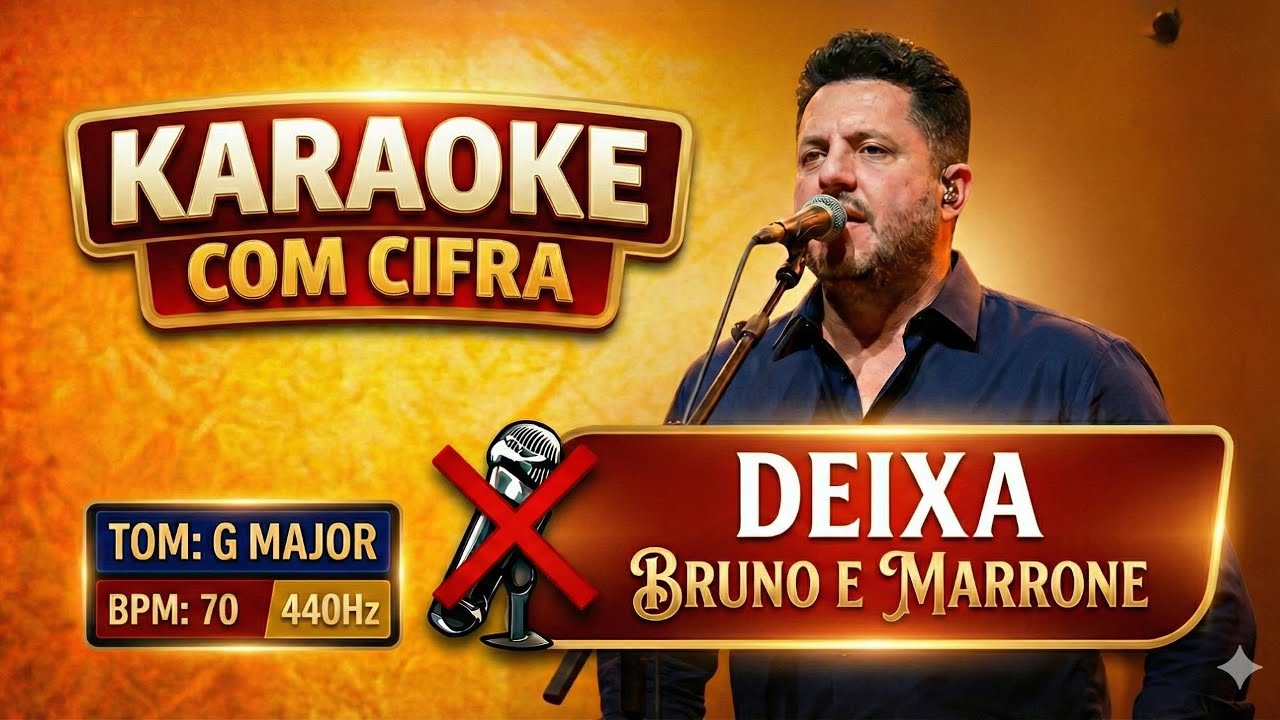 Karaoke  Deixa (Bruno e Marrone)