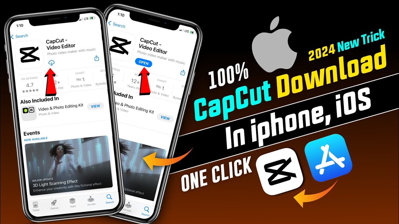 CapCut Download In Iphone 2024 || Iphone Me CapCut Kaise Download Kare || CapCut Download ios ||
