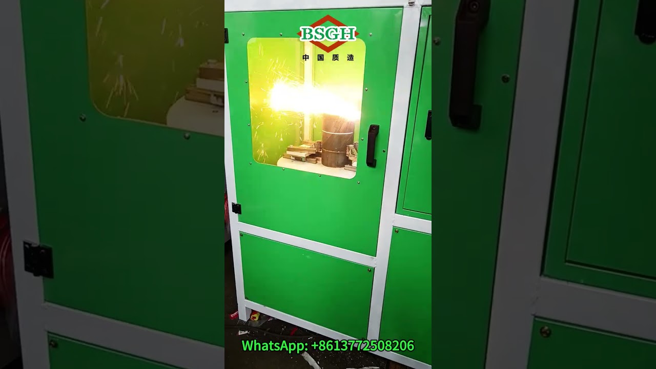 AC & Fridge Compressor Cutting Machine | Plasma Compressor Shell Cutter (for Italian Customer）