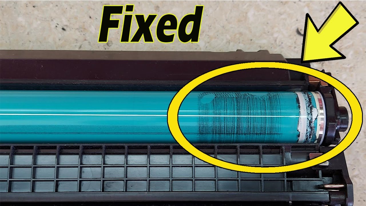 How to fix print quality problems in hp printers ? حل مشكله وجود حبر زائد علي احد جانبي خرطوشة الحبر