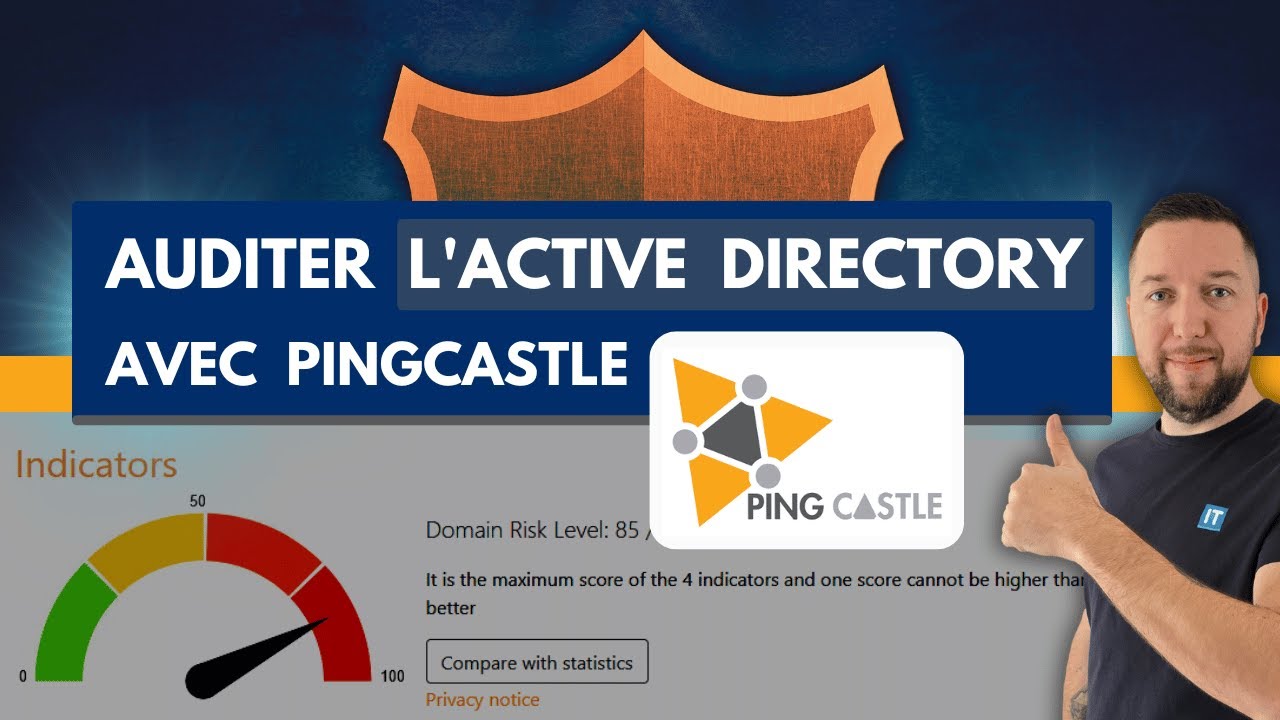 Auditez votre Active Directory en 5 minutes avec PingCastle !