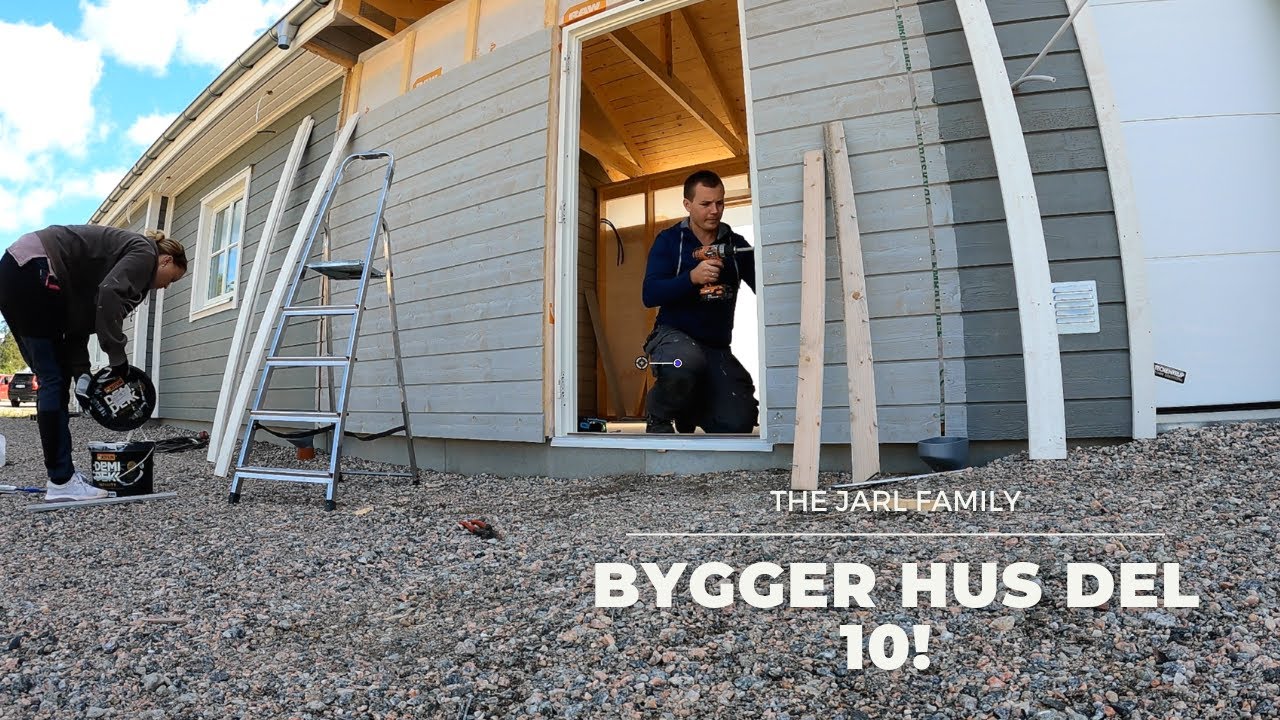THE JARL FAMILY - Bygger hus (Eksjöhus) del 10.