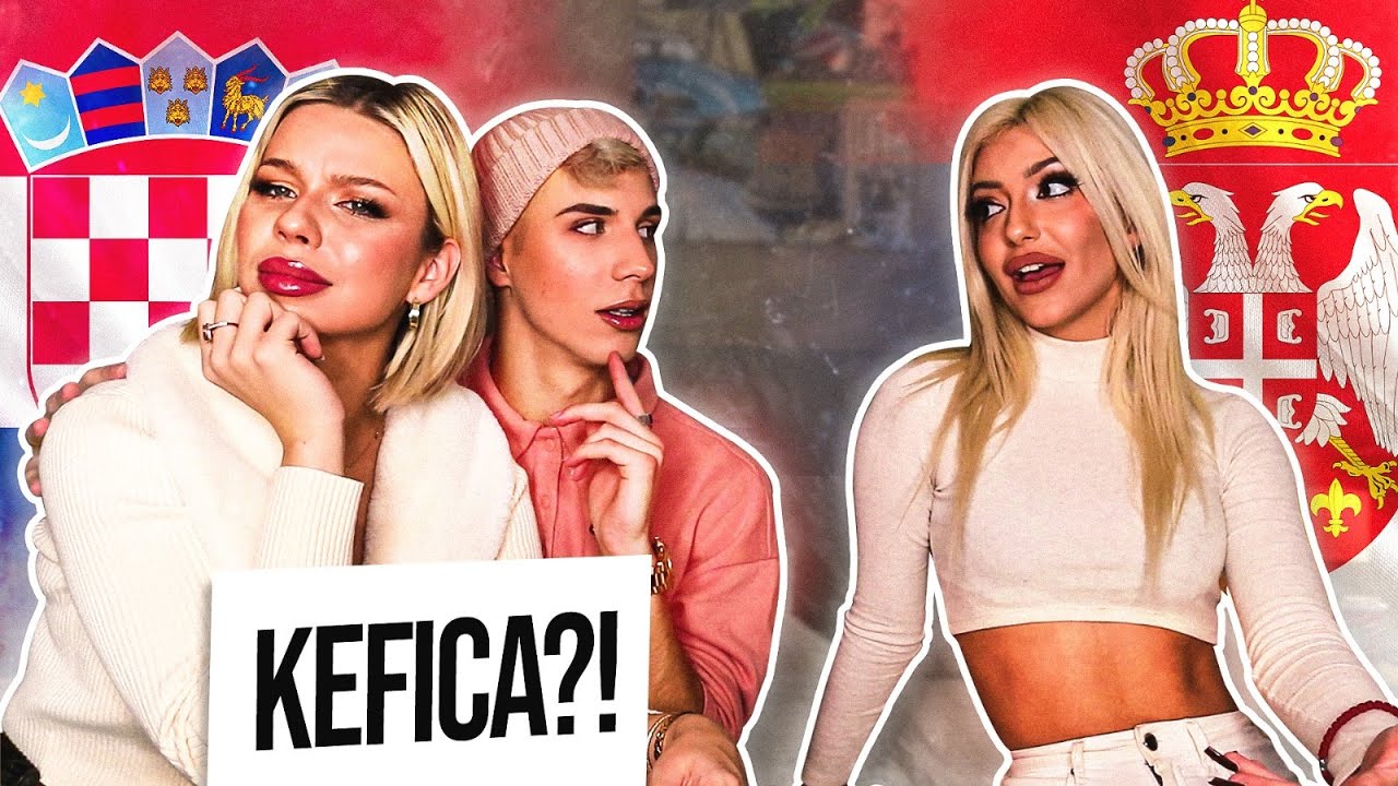 POGAĐAMO HRVATSKE I SRPSKE RIJEČI! | SaamoPetraa & Marco Cuccurin & Barbi Afrika