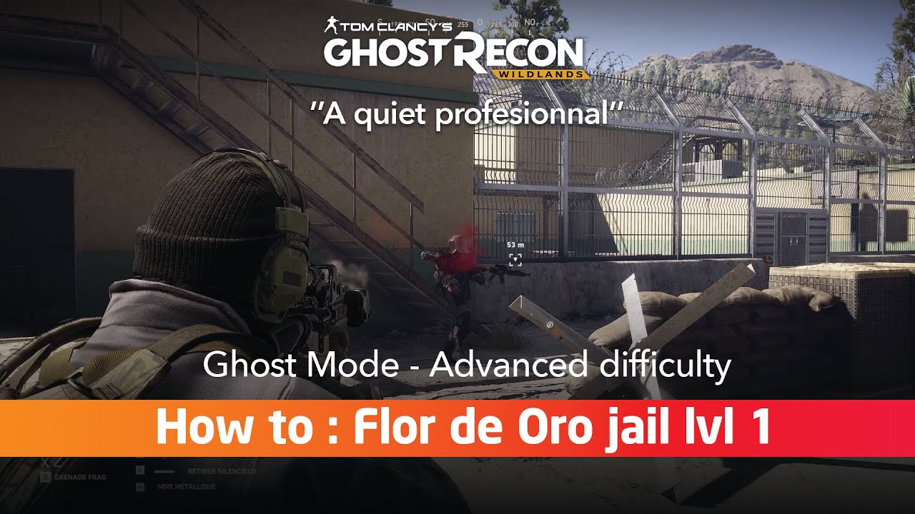 GRW - Ghost mode lvl 1 - advanced difficulty - No Teammates - Flor de Oro Jail