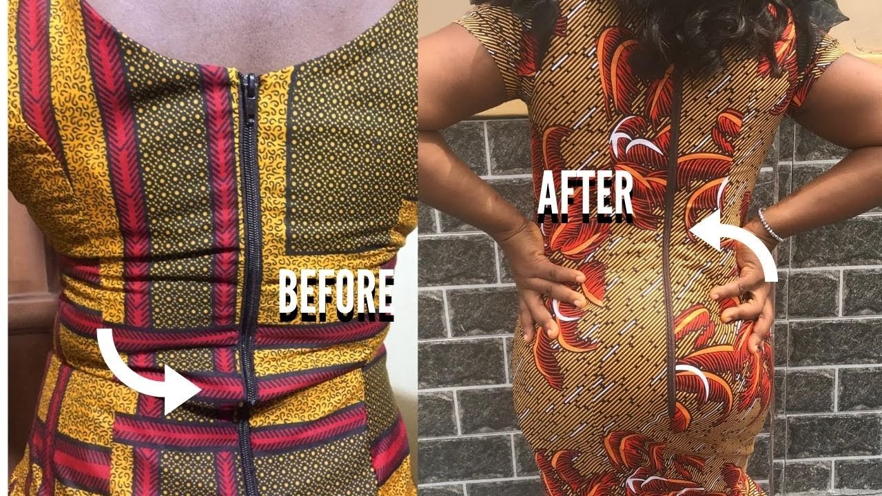 HOW TO FIX ZIPPER BULGE IN DRESSES (BEGINNER FRIENDLY)| LEARN HOW TO AVOID BUMPY BACK ZIPPER PROBLEM