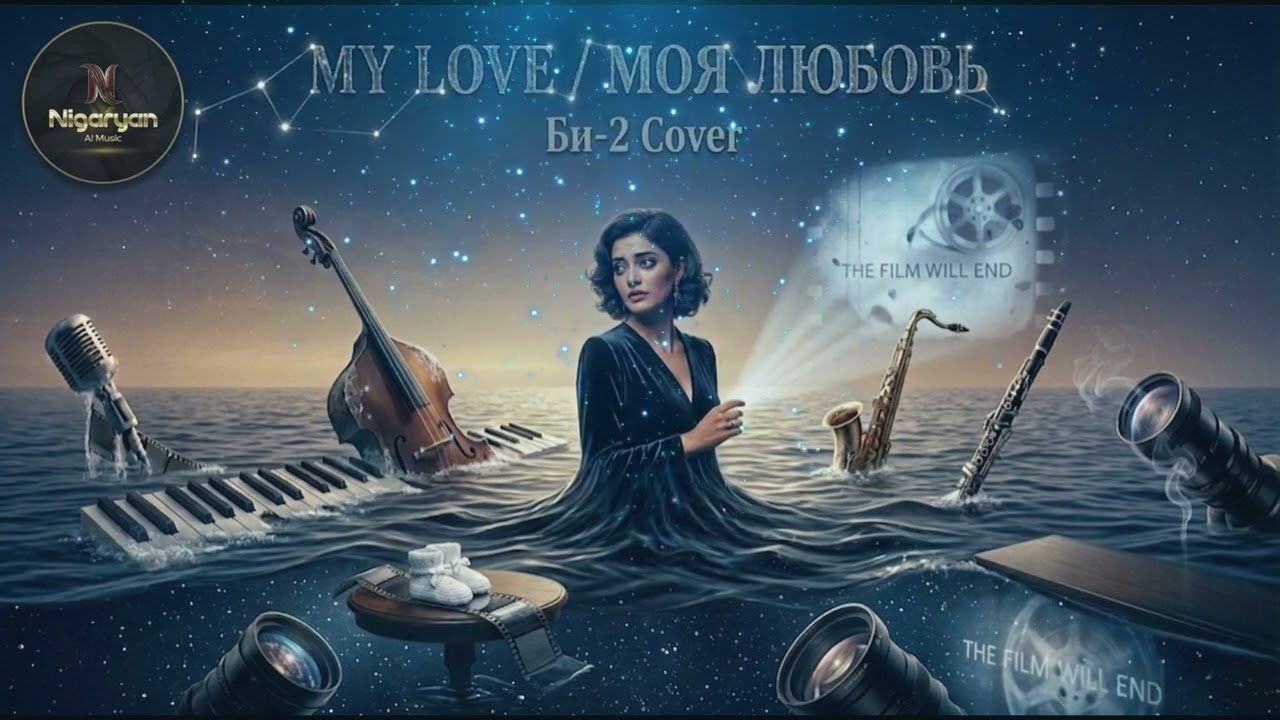 My Love (Jazz Ballad / English Version Cover) | Би-2 x Nigaryan AI Music