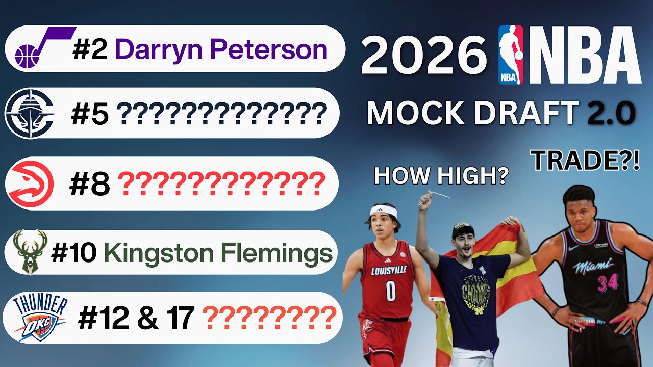 2026 NBA Mock Draft 2.0 | Обмен Янниса?