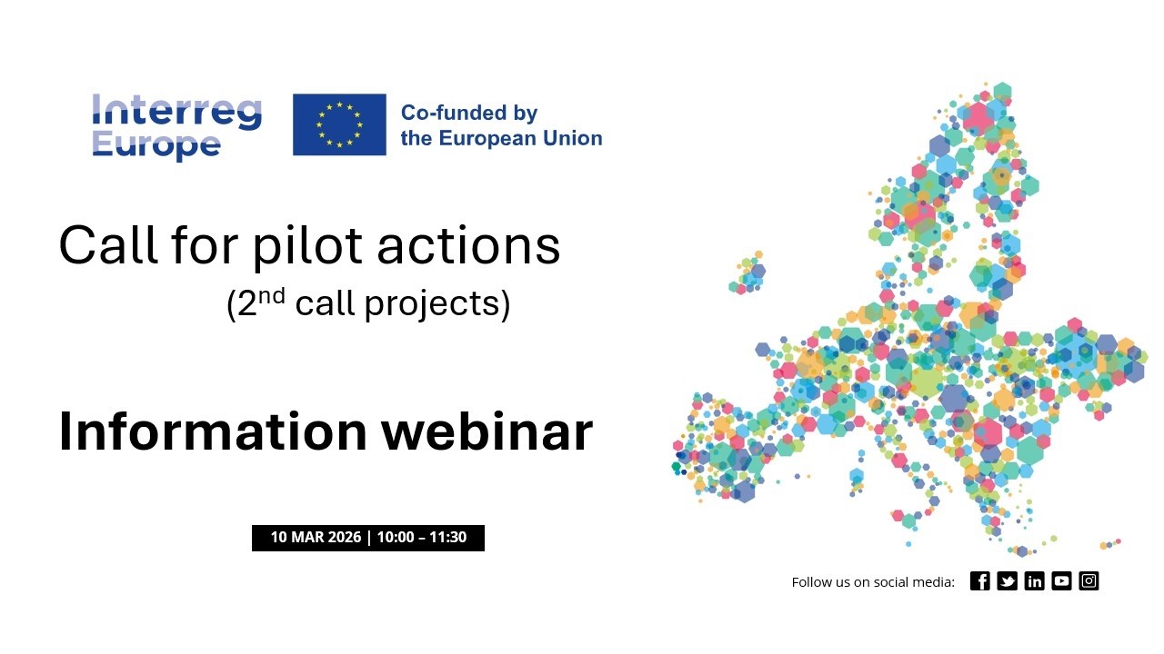 Webinar on pilot actions for second call projects