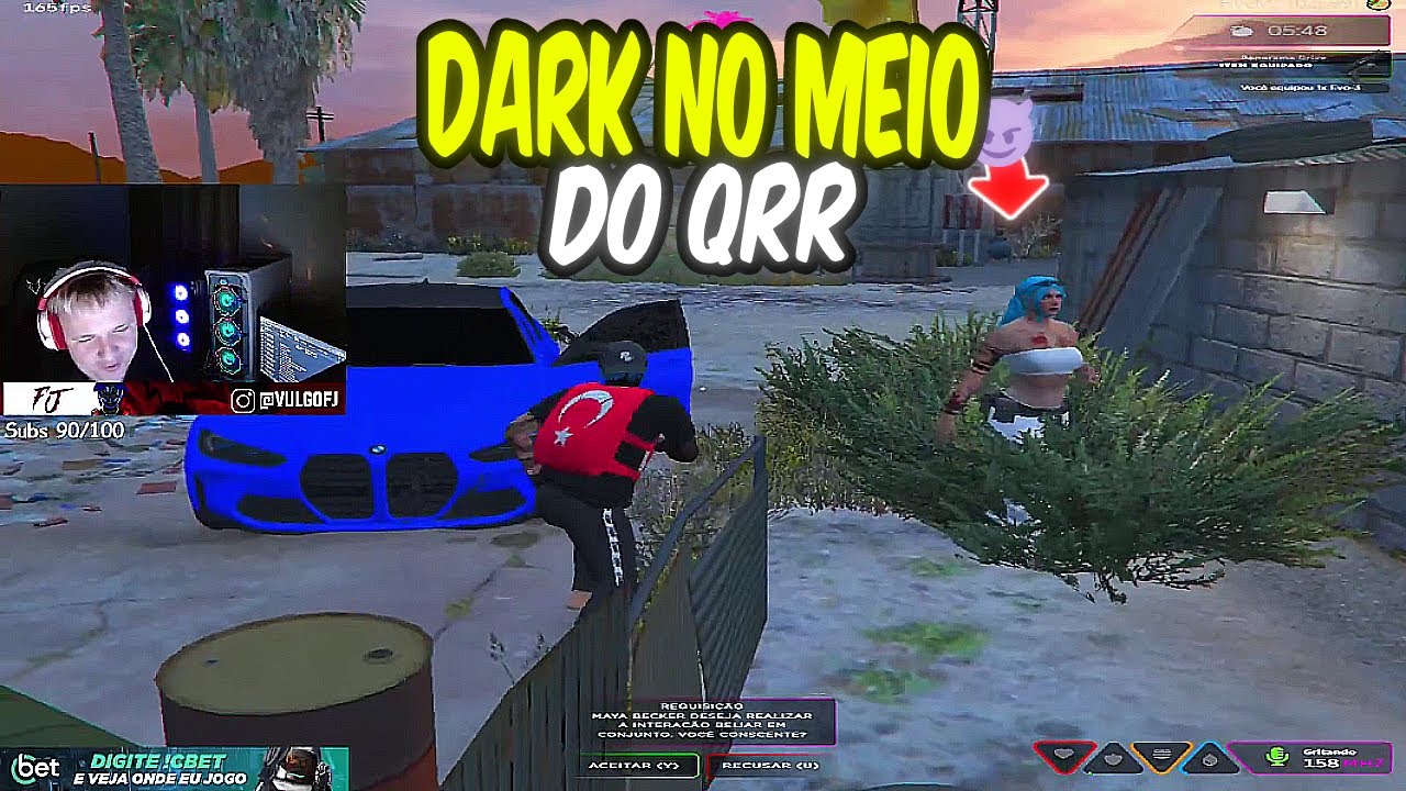 DARK NO MEIO DO QRR  | HYPE RP |