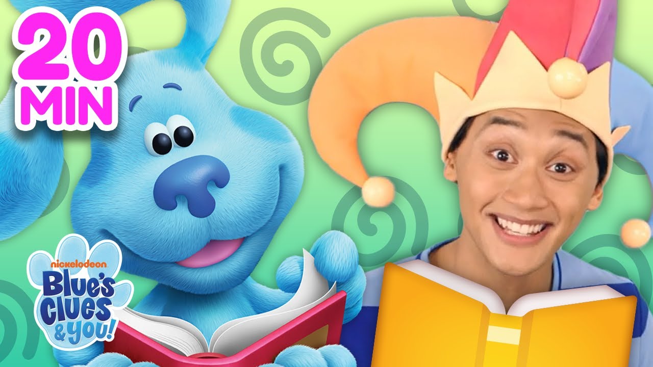 Josh & Blue Skidoo Into Books 📖 Compilation! | Blue's Clues & You!