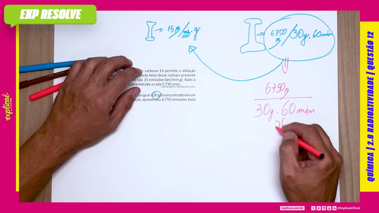A TÉCNICA DO CARBONO-14 PERMITE A DATAÇÃO DE FÓSSEIS PELA MEDIÇÃO DOS VALORES (...) | RADIOATIVIDADE