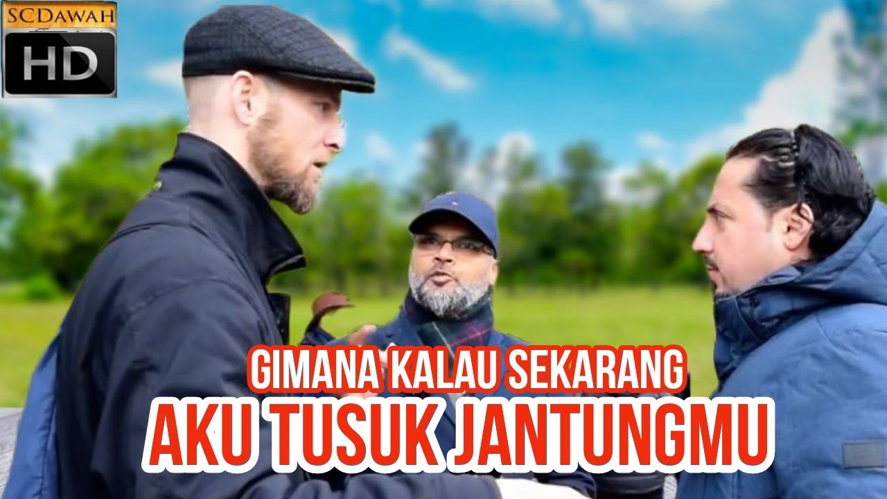 Kristen ini sangat bersemangat ! Hashim Vs Kristen. Speakers Corner Hyde Park SCDawah Sub Indo